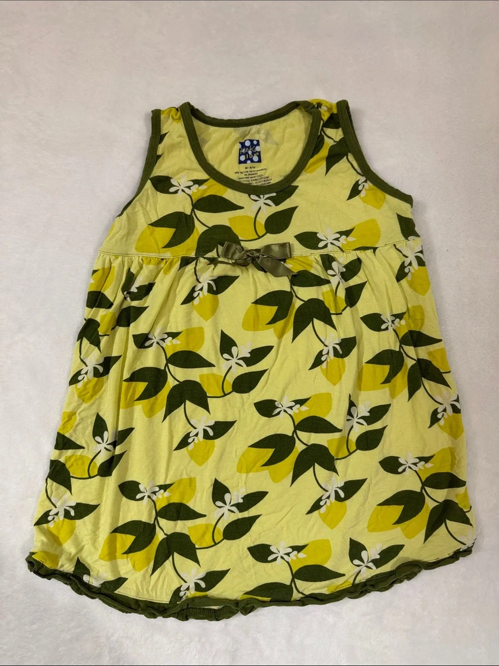 Kickee Pants sleeveless lemon